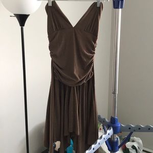 Wrapper Brown Dress